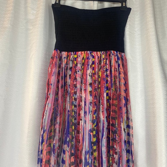 Roxy 2 Dresses PLUS a Roxy Backpack! black pink white multi womens sz XS - Picture 2 of 16